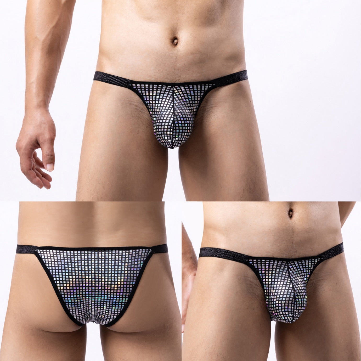 Image of AliExpress Men Sexy Couple Gay Panties Low Waist Bikini Sexy Thongs Wholesale Men’s Briefs - Sexy lingerie